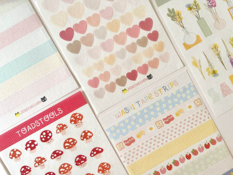 Washi Stickers - Jessthechen