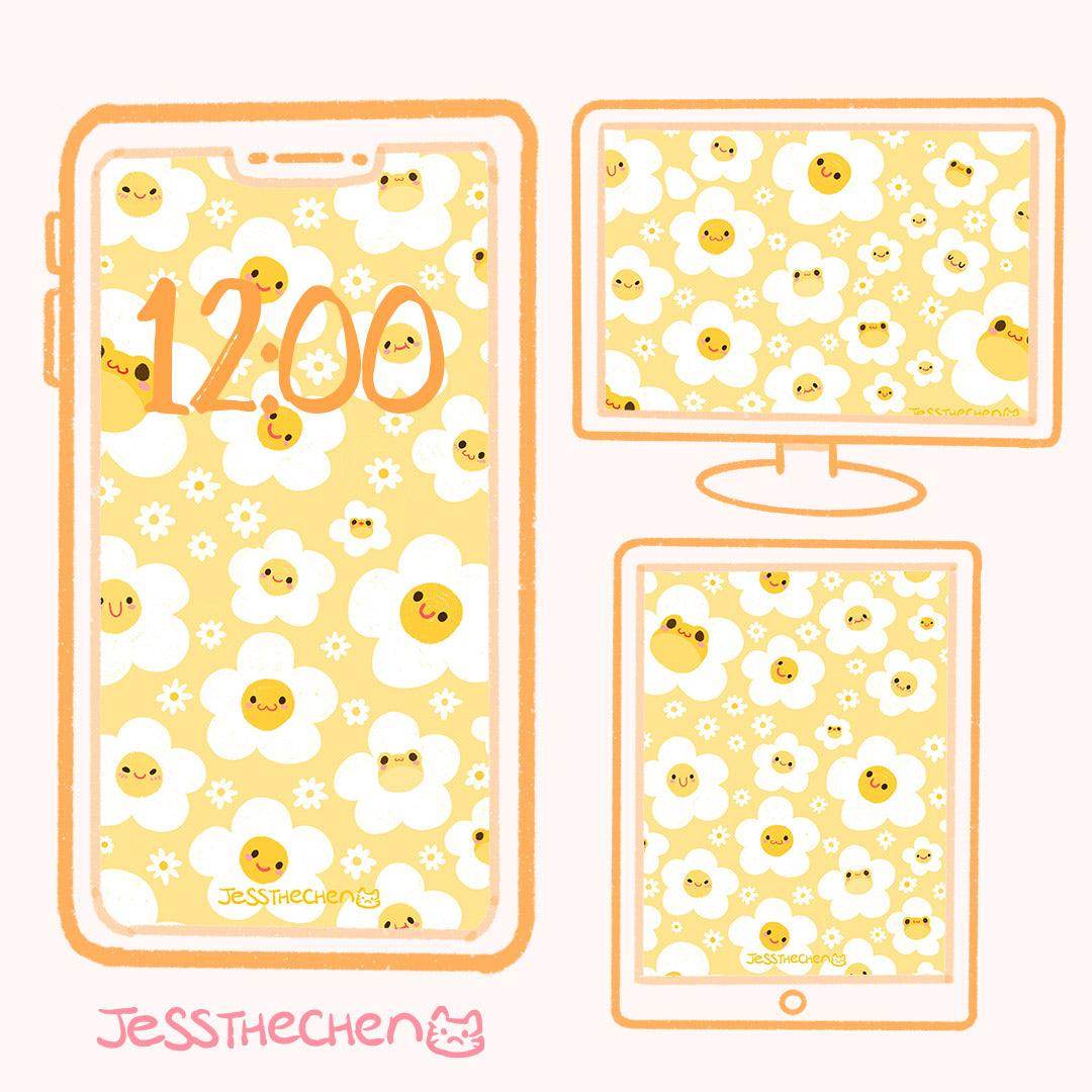 Free Download | Yellow Daisies - Jessthechen