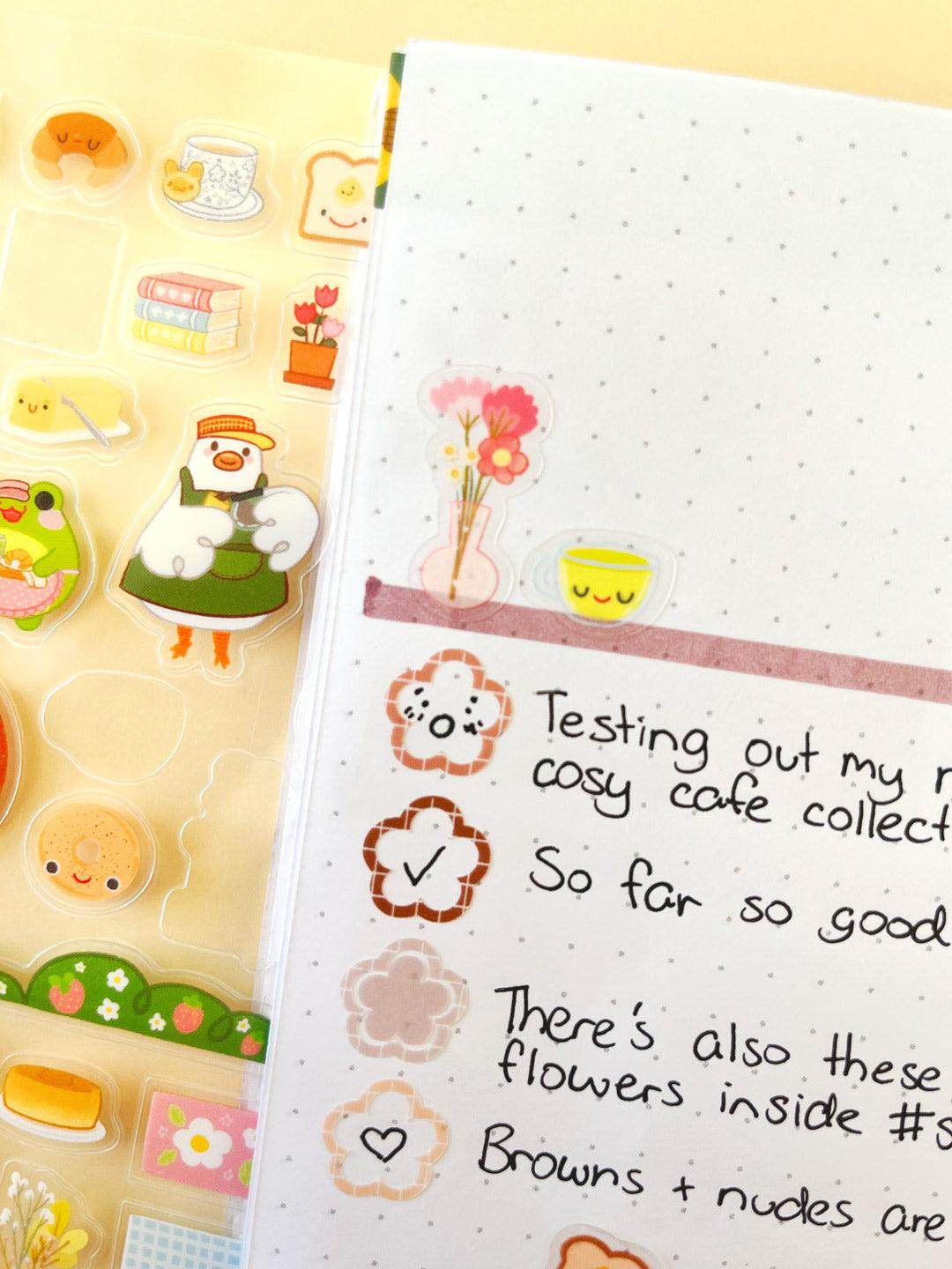 Planner & Calendar Stickers | Cosy Café - Jessthechen
