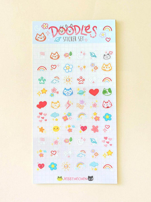 Planner & Calendar Stickers | Doodles - Jessthechen