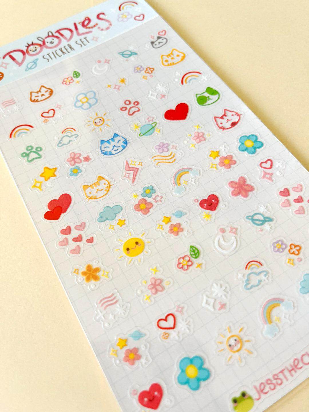 Planner & Calendar Stickers | Doodles - Jessthechen