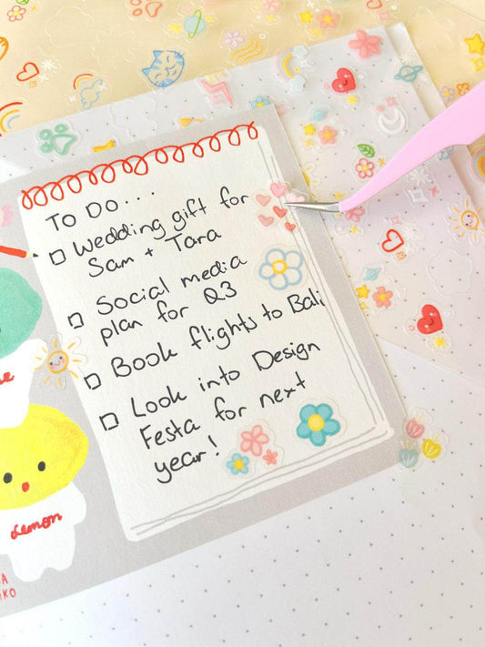 Planner & Calendar Stickers | Doodles - Jessthechen