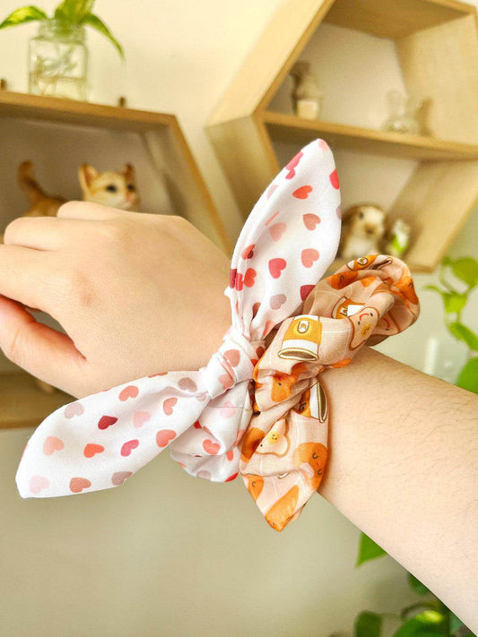 Scrunchies 2-Pack | Cosy Café Edition - Jessthechen