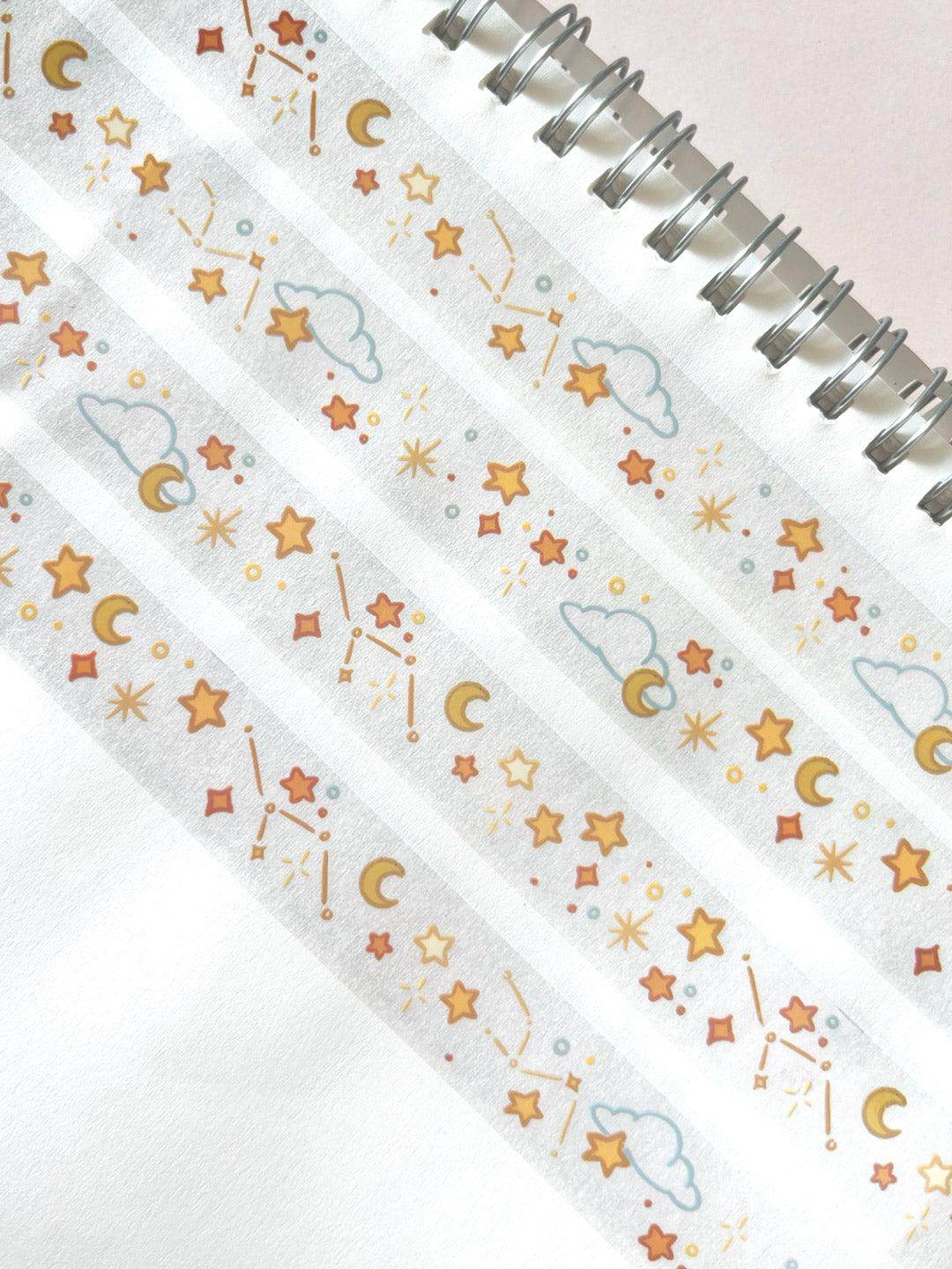 Clear Sticky Tape | Starry Night - Jessthechen