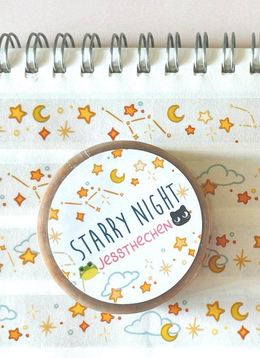 Clear Sticky Tape | Starry Night - Jessthechen