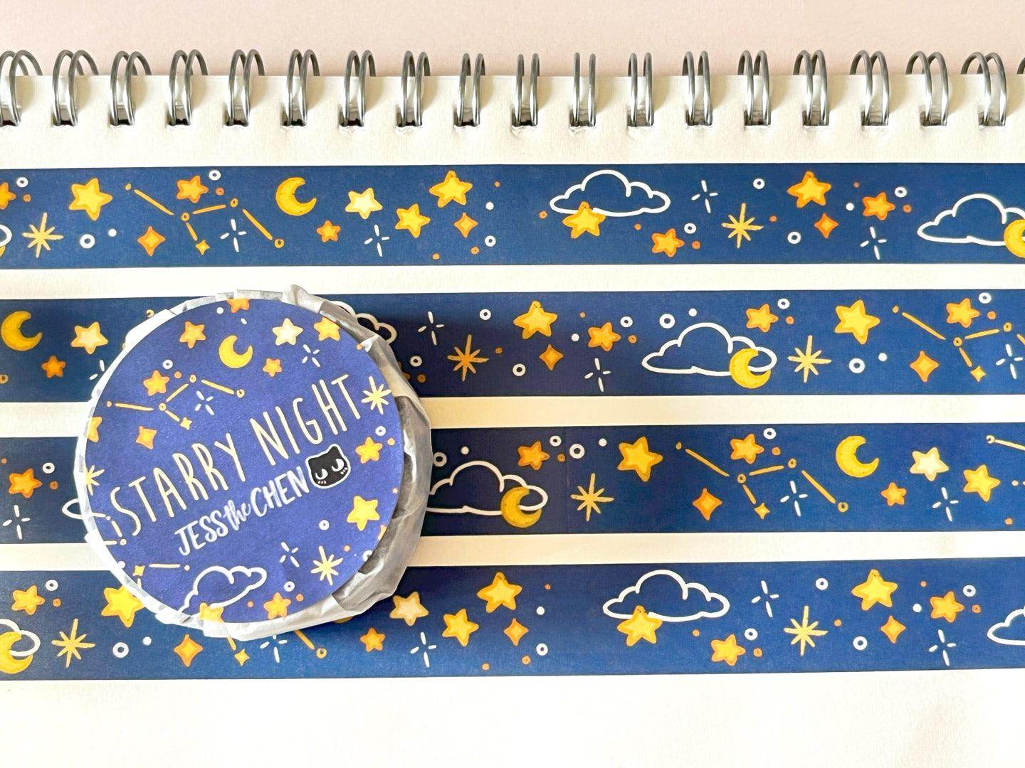 Washi Tape | Starry Night - Jessthechen