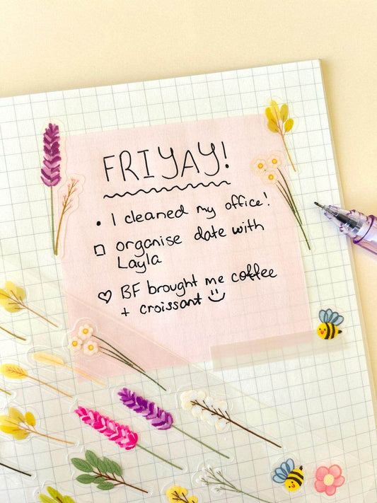 Planner & Calendar Stickers | Cafe Florals - Jessthechen