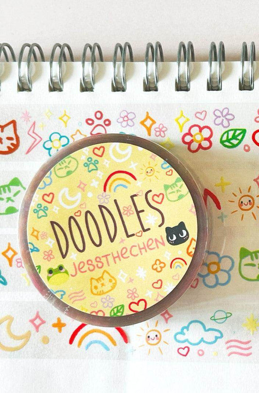 Clear Sticky Tape | Doodles - Jessthechen