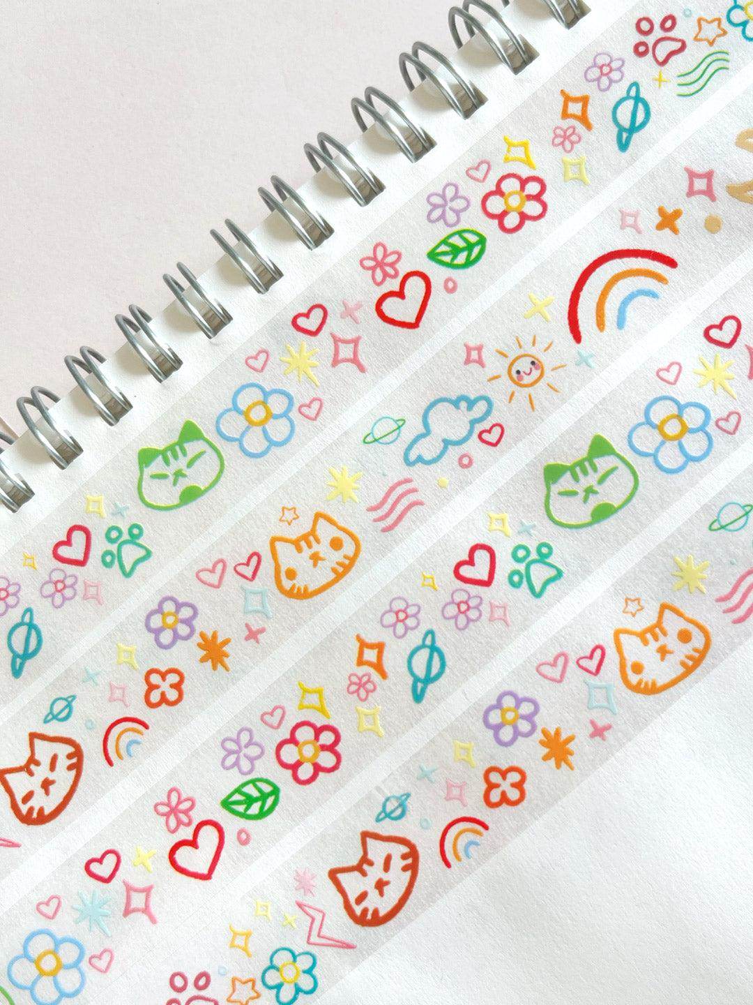 Clear Sticky Tape | Doodles - Jessthechen