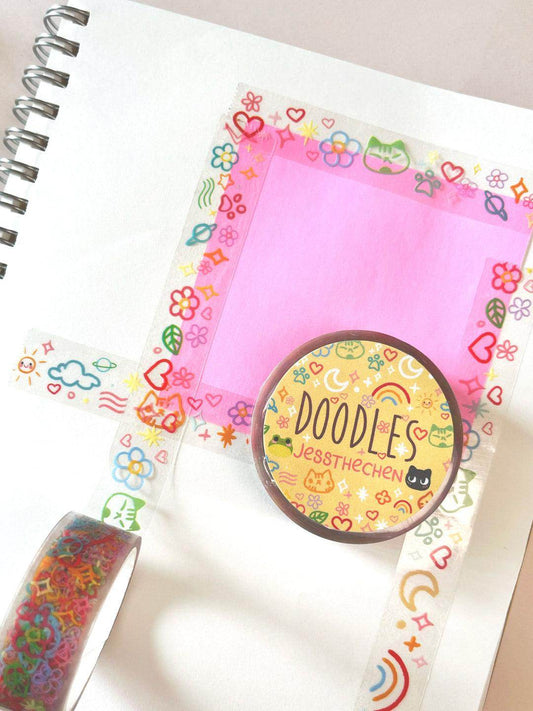 Clear Sticky Tape | Doodles - Jessthechen
