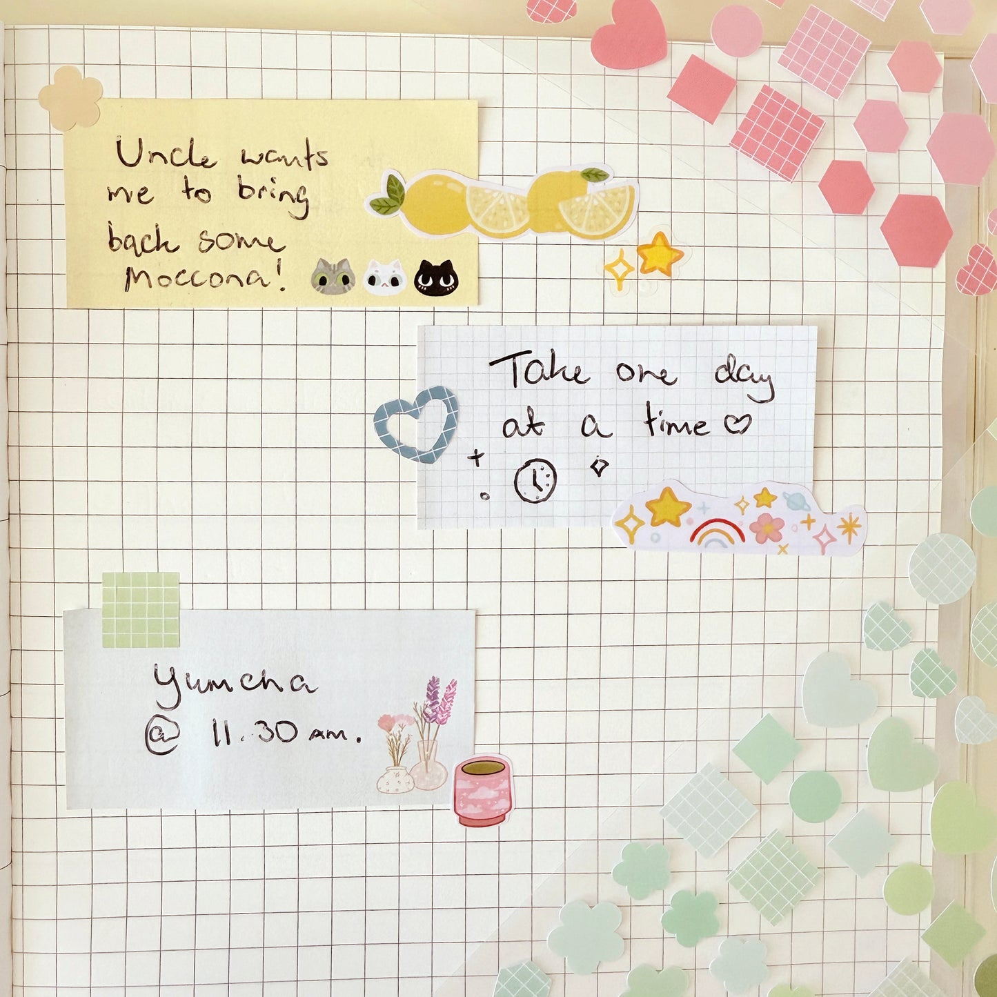 Basics Sticker Bundle | 5 Colour Packs (10 Sheets Total)