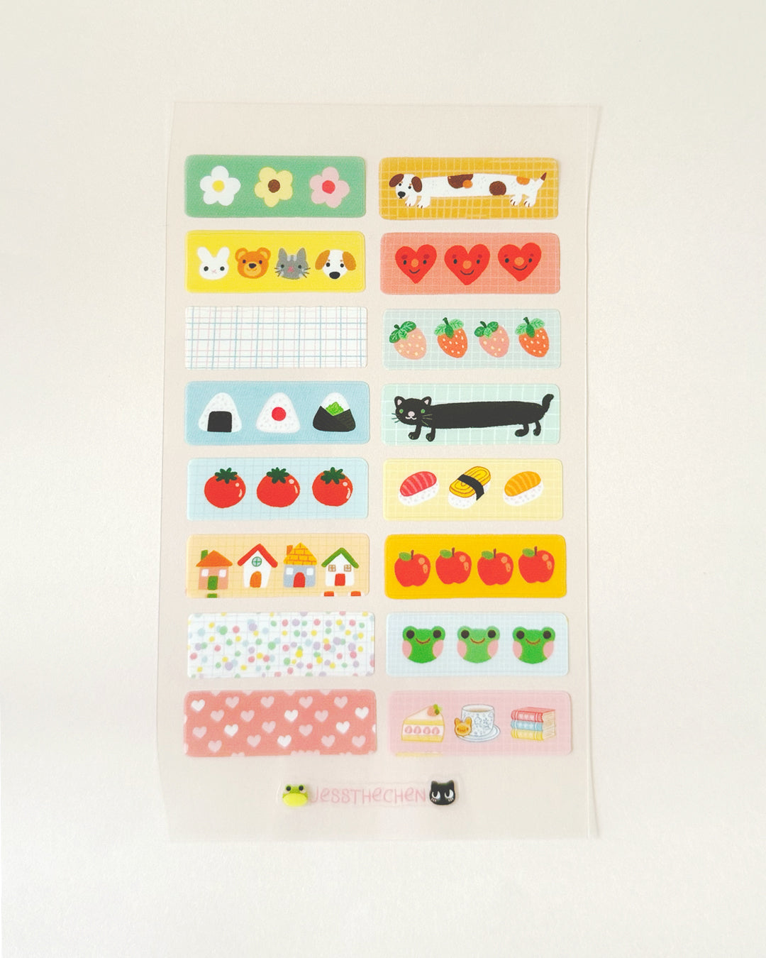 Jess The Chen decorative sticker sheet