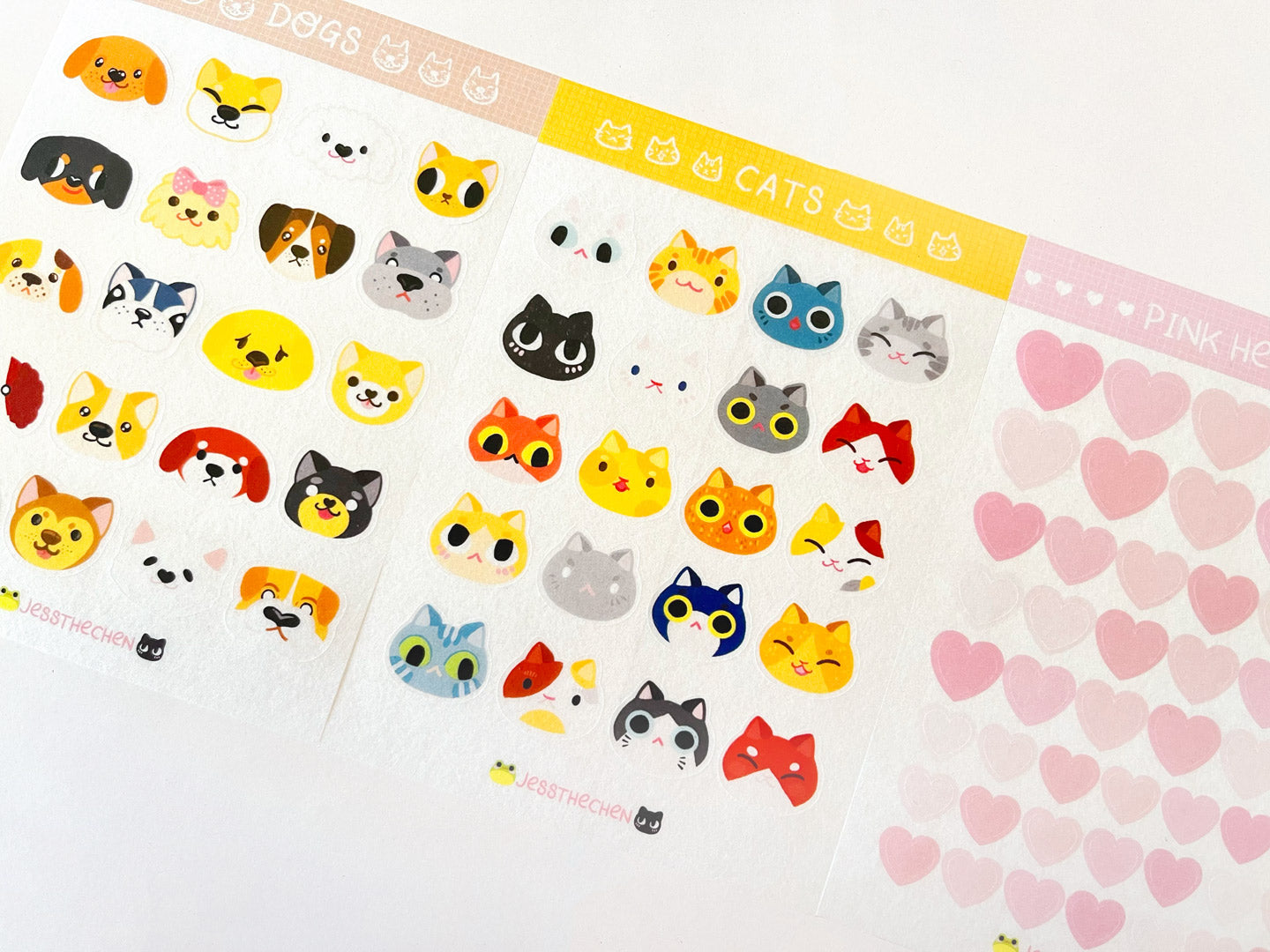 Cute Dog and Cat washi tape