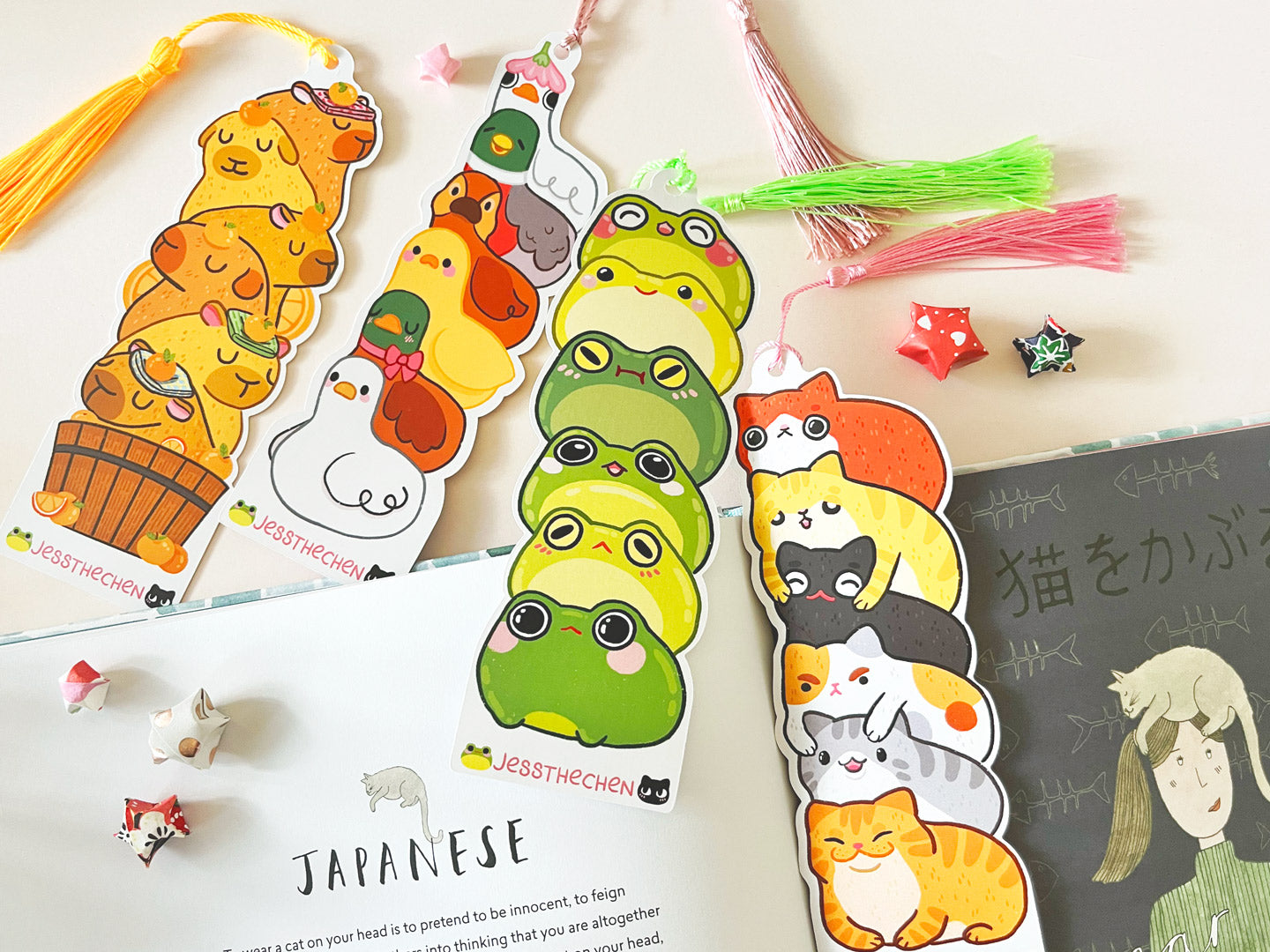 Duck Stack Bookmark - Jessthechen