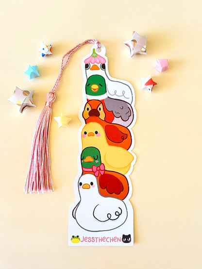 Duck Stack Bookmark - Jessthechen