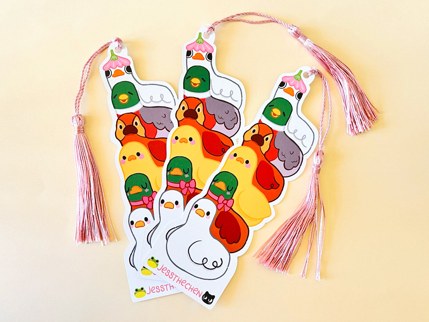 Duck Stack Bookmark - Jessthechen