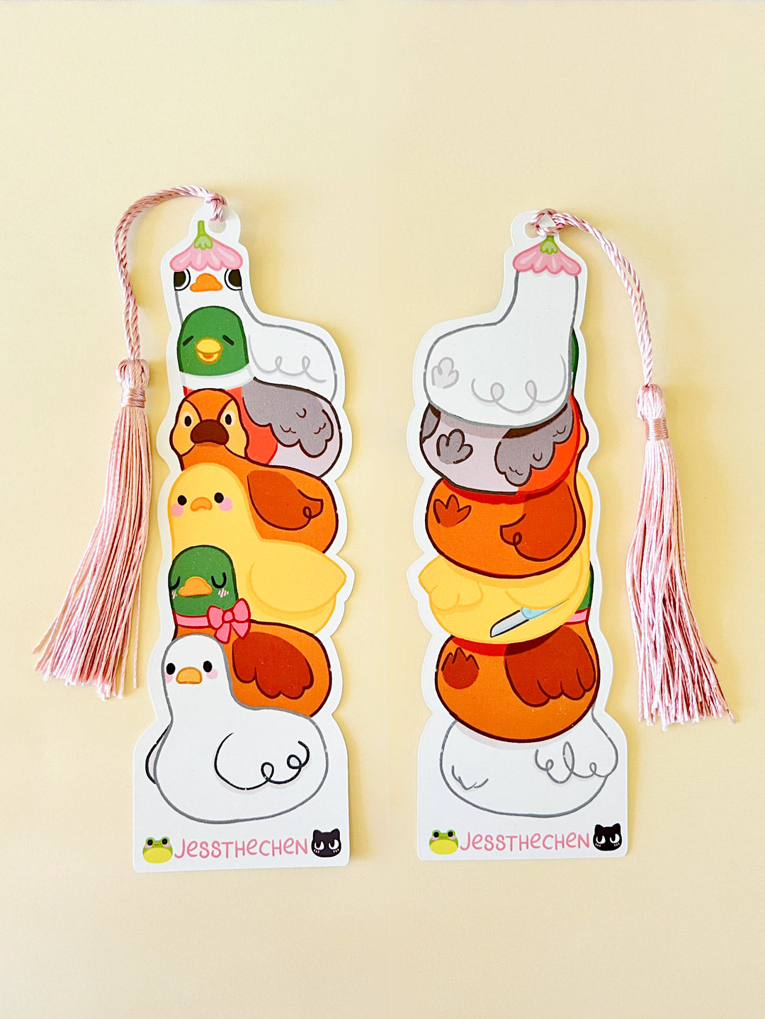 Duck Stack Bookmark - Jessthechen