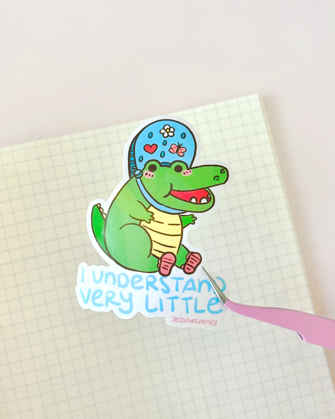 Vinyl Sticker – I Understand Very Little