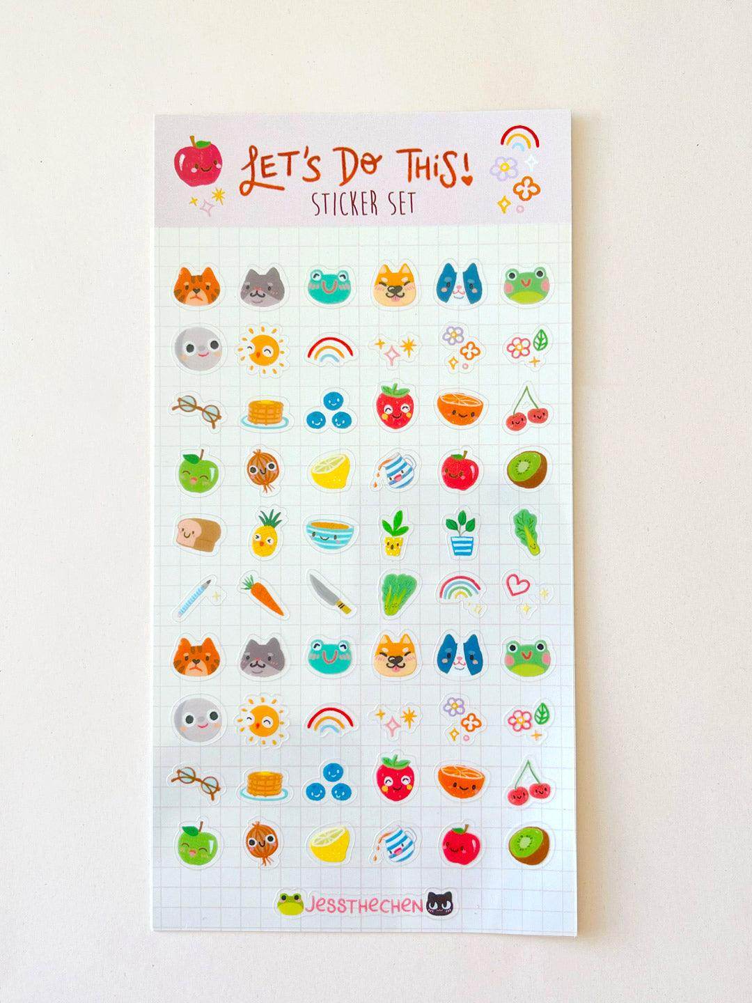 Planner & Calendar Stickers | Let's Do This! - Jessthechen