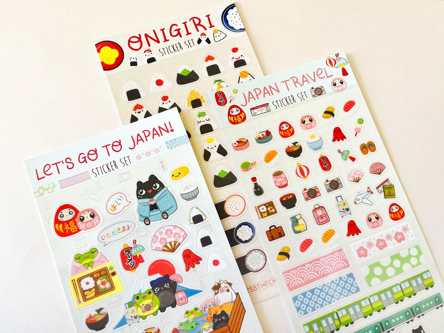 Mini Cute Onigiri Stickers - Jessthechen