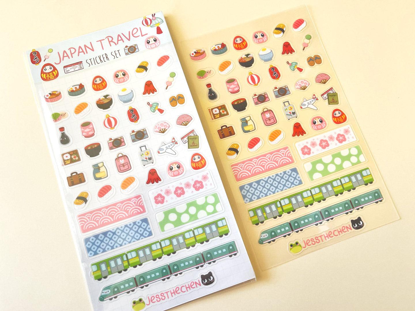 Planner & Calendar Stickers | Japan Travel - Jessthechen