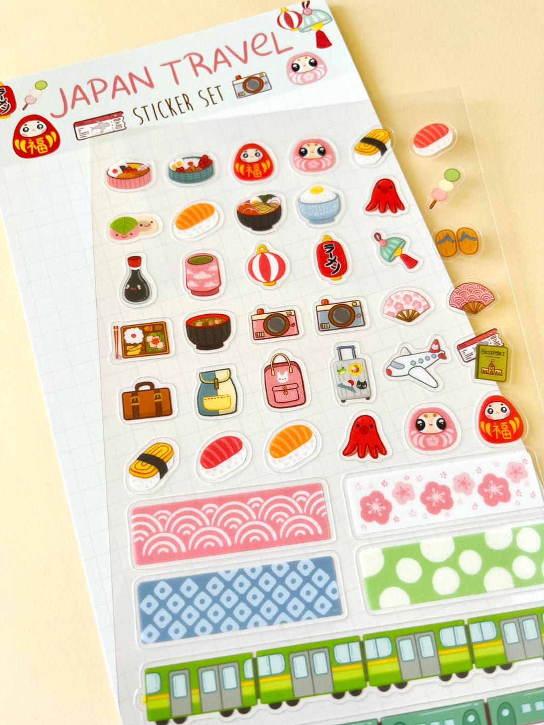 Planner & Calendar Stickers | Japan Travel - Jessthechen