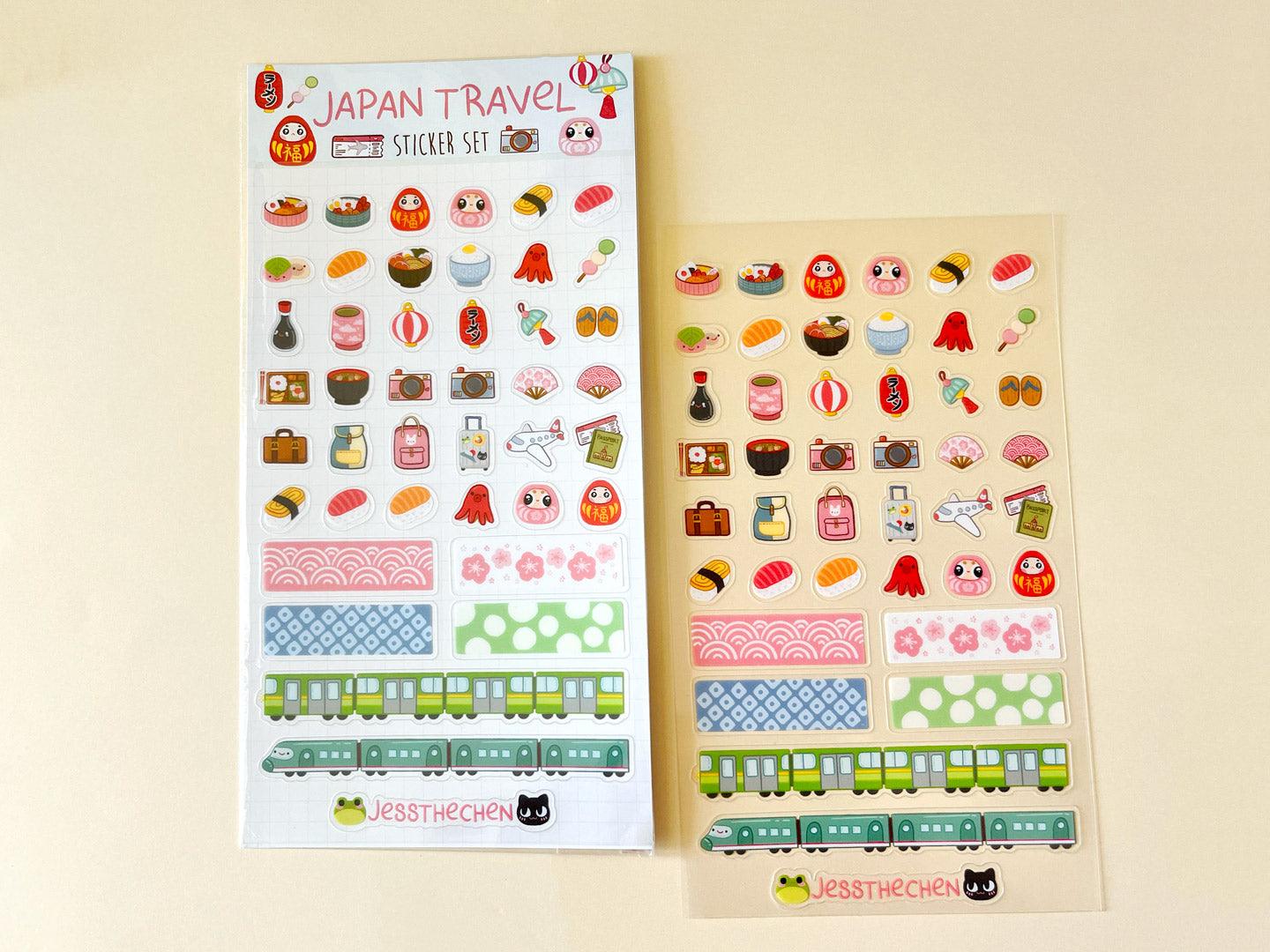 Japan Travel Sticker - Let's Go to Japan Collection - Jessthechen