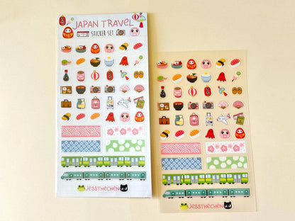 Planner & Calendar Stickers | Japan Travel - Jessthechen