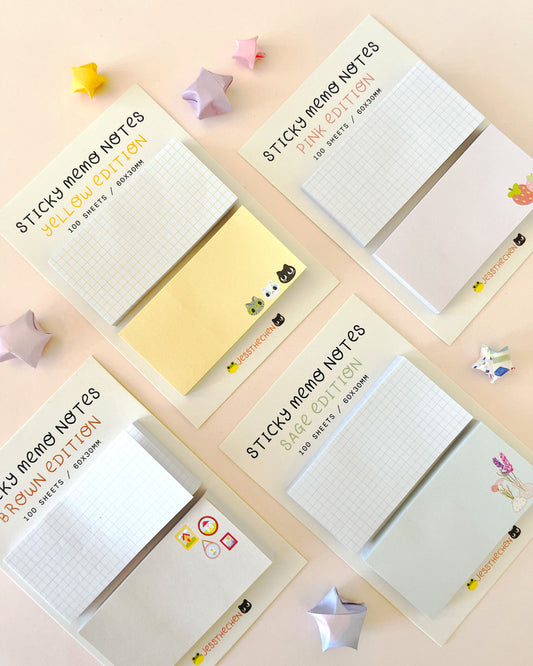 Sticky Memo Notes | All 4