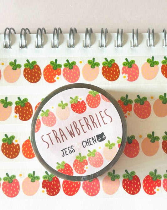 Clear Tape – Strawberries - Jessthechen