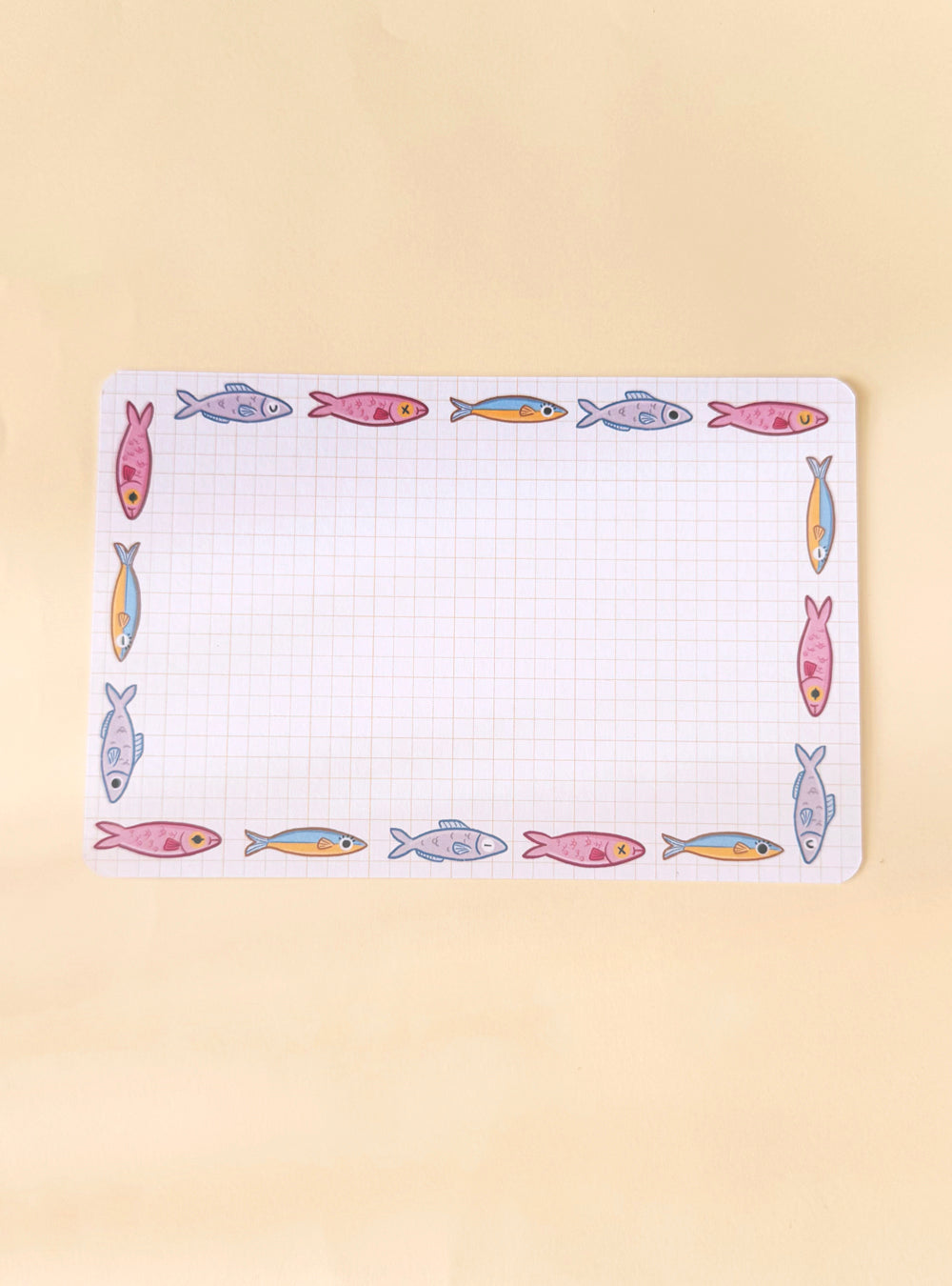 Double-Sided Postcard Print | Sardines