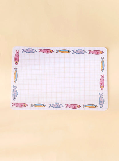 Double-Sided Postcard Print | Sardines