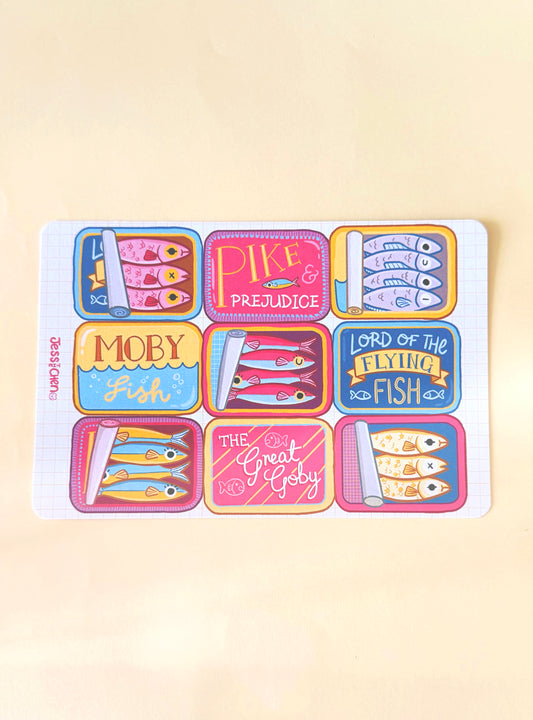 Double-Sided Postcard Print | Sardines