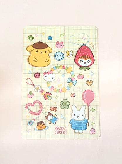 Double-Sided Postcard Print | Trinkets