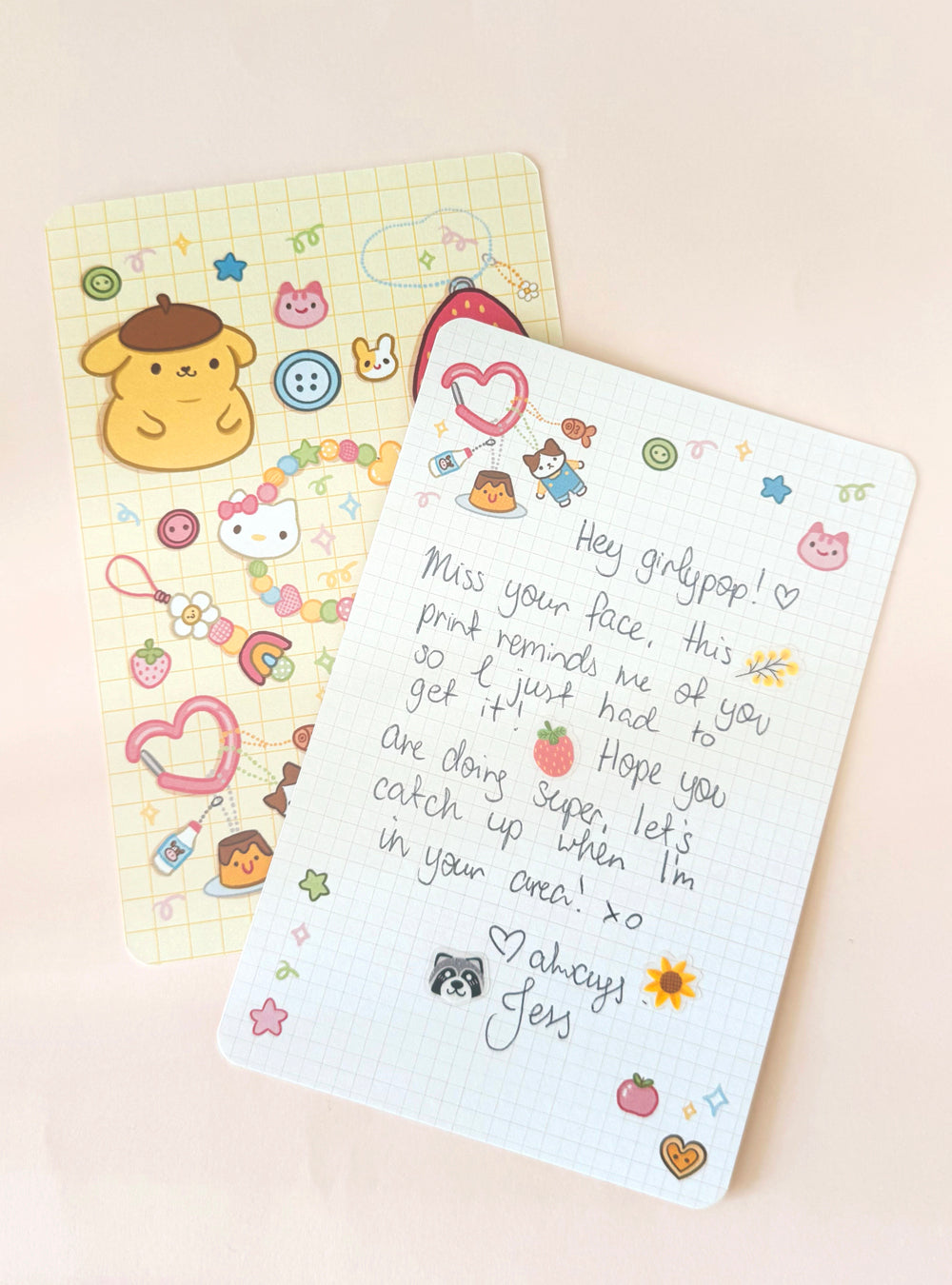 Double-Sided Postcard Print | Trinkets