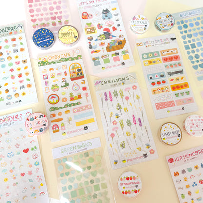 Mystery 10 Sticker Sheets Bundle | Surprise Collection