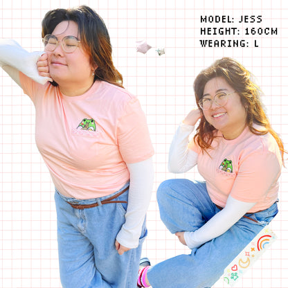 Ramen Duo Deal | Frog & Cat Embroidered Pocket Tee Bundle