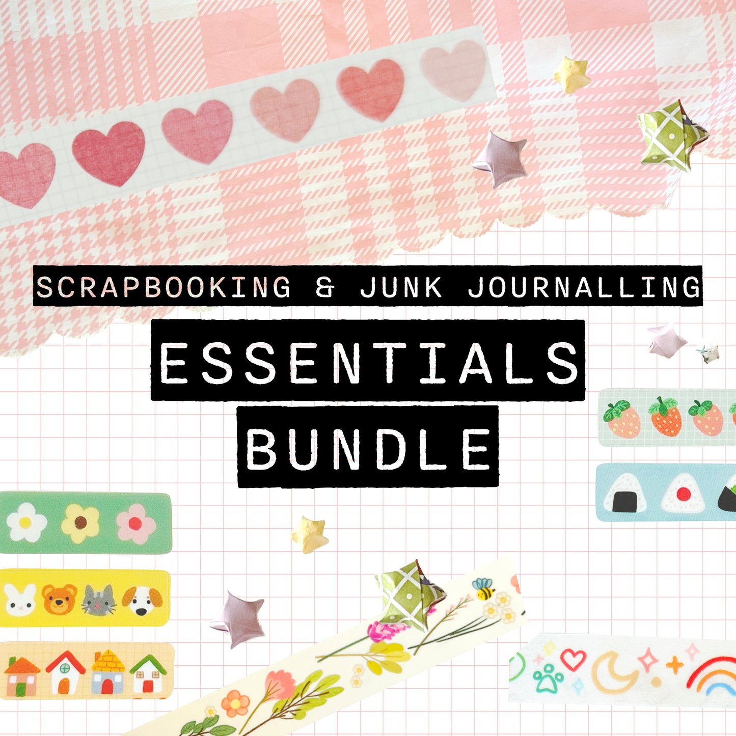 Scrapbooking & Junk Journalling Essentials Bundle