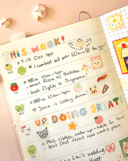 Planner & Calendar Stickers | Alphabet