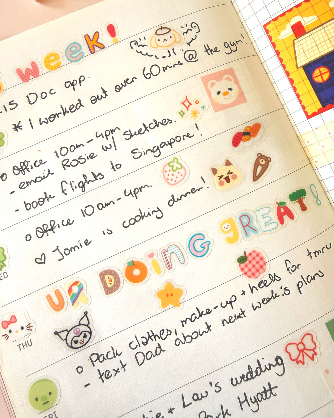 Planner & Calendar Stickers | Alphabet