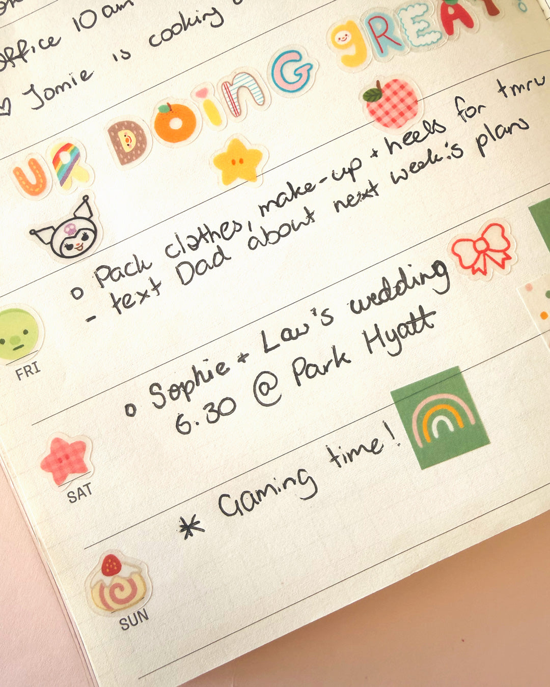 Planner & Calendar Stickers | Alphabet