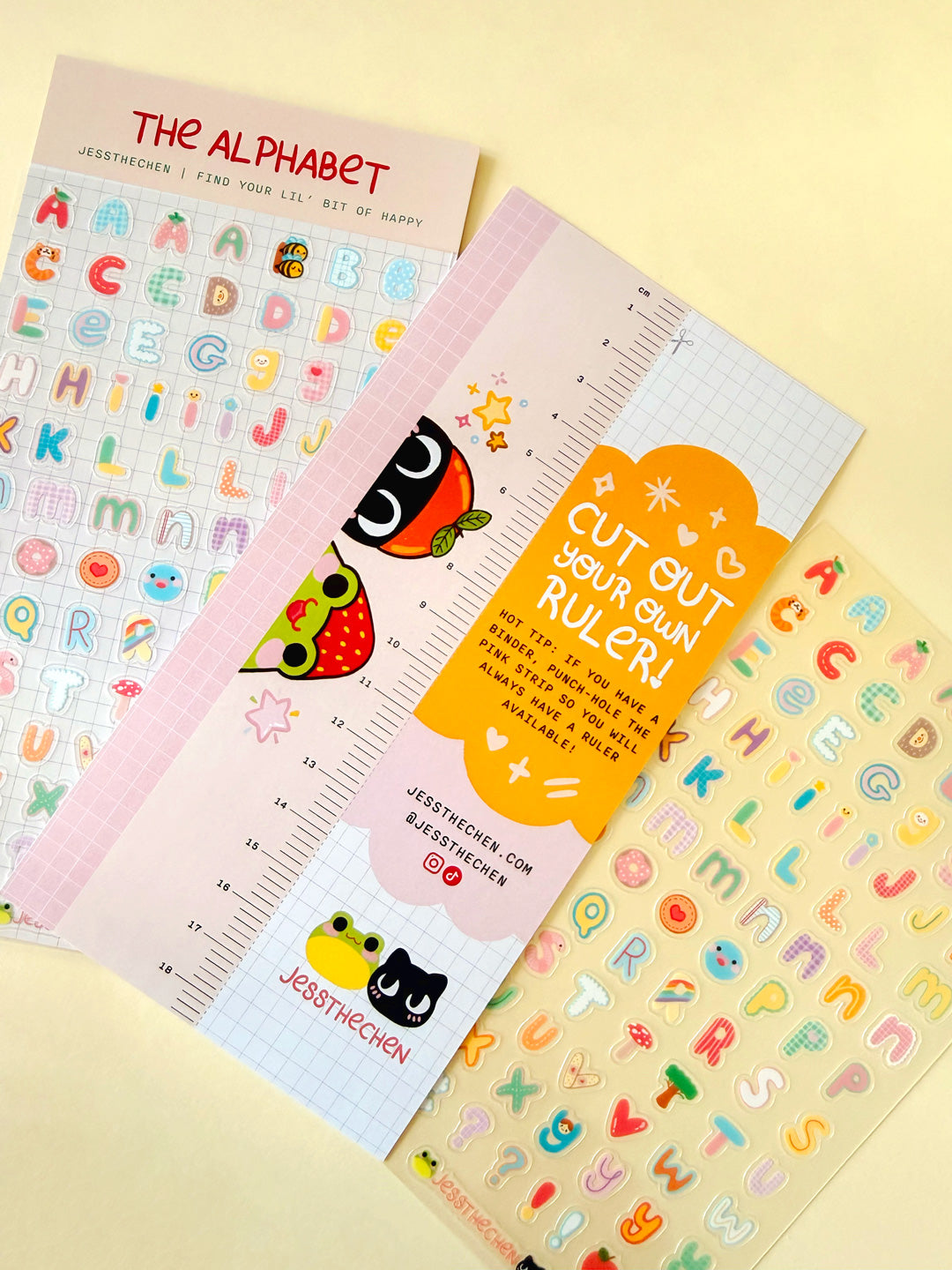 Planner & Calendar Stickers | Alphabet