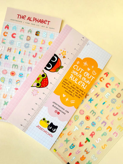 Planner & Calendar Stickers | Alphabet