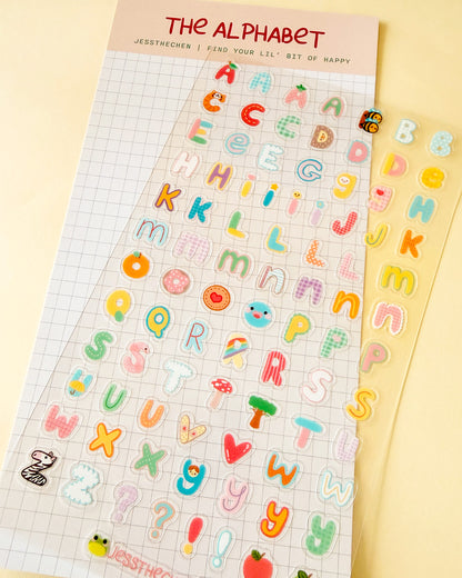 Planner & Calendar Stickers | Alphabet
