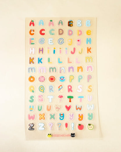 Planner & Calendar Stickers | Alphabet