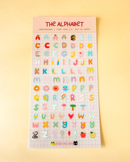 Planner & Calendar Stickers | Alphabet