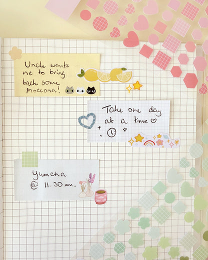 Planner Basic Stickers | Yellow