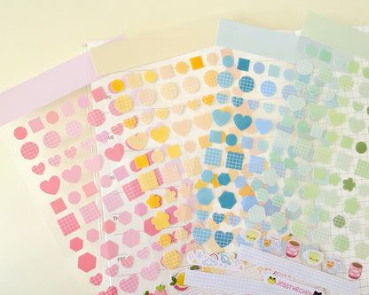 Planner Basic Stickers | Pink