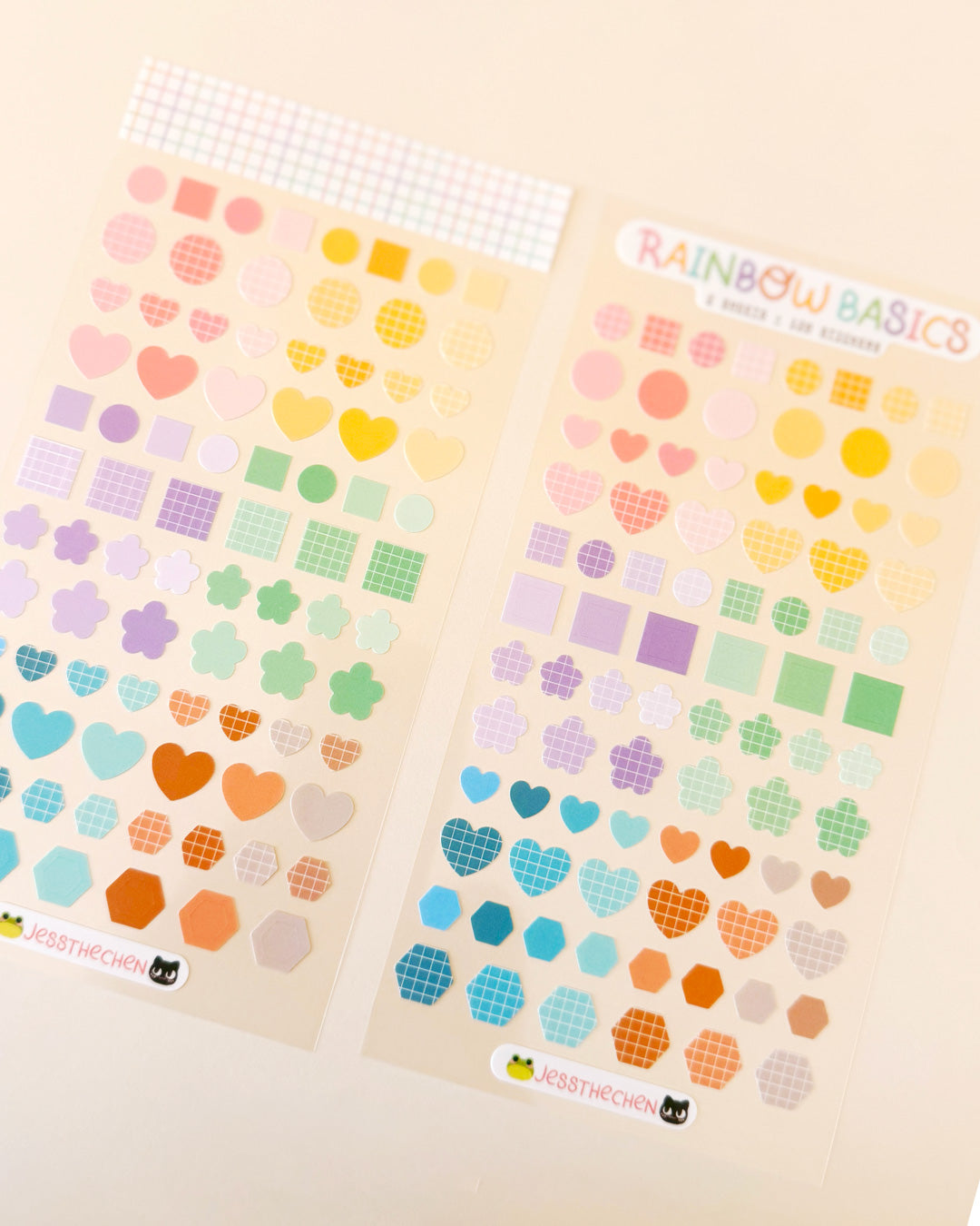 Planner & Calendar Stickers | Rainbow Basics