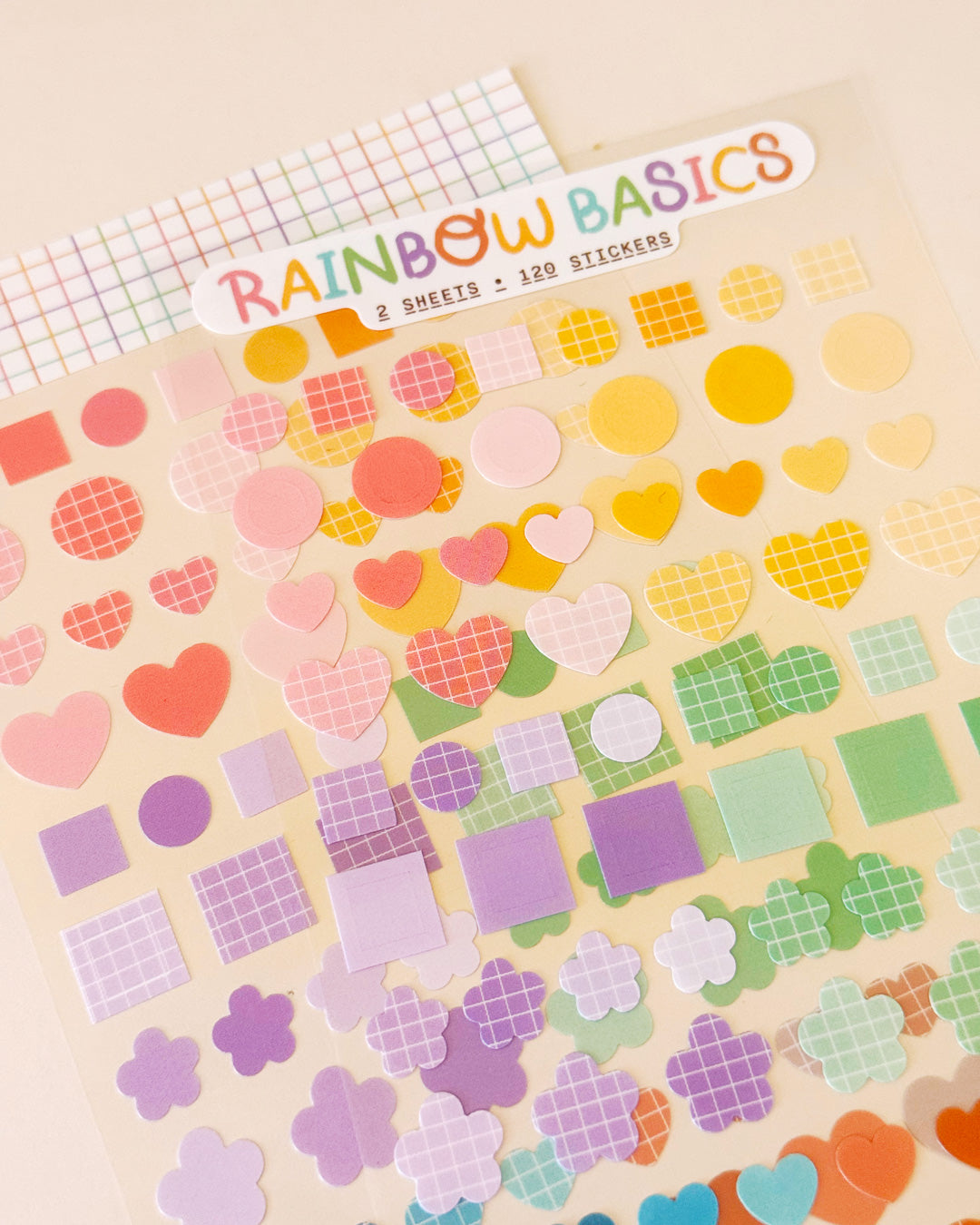 Planner & Calendar Stickers | Rainbow Basics